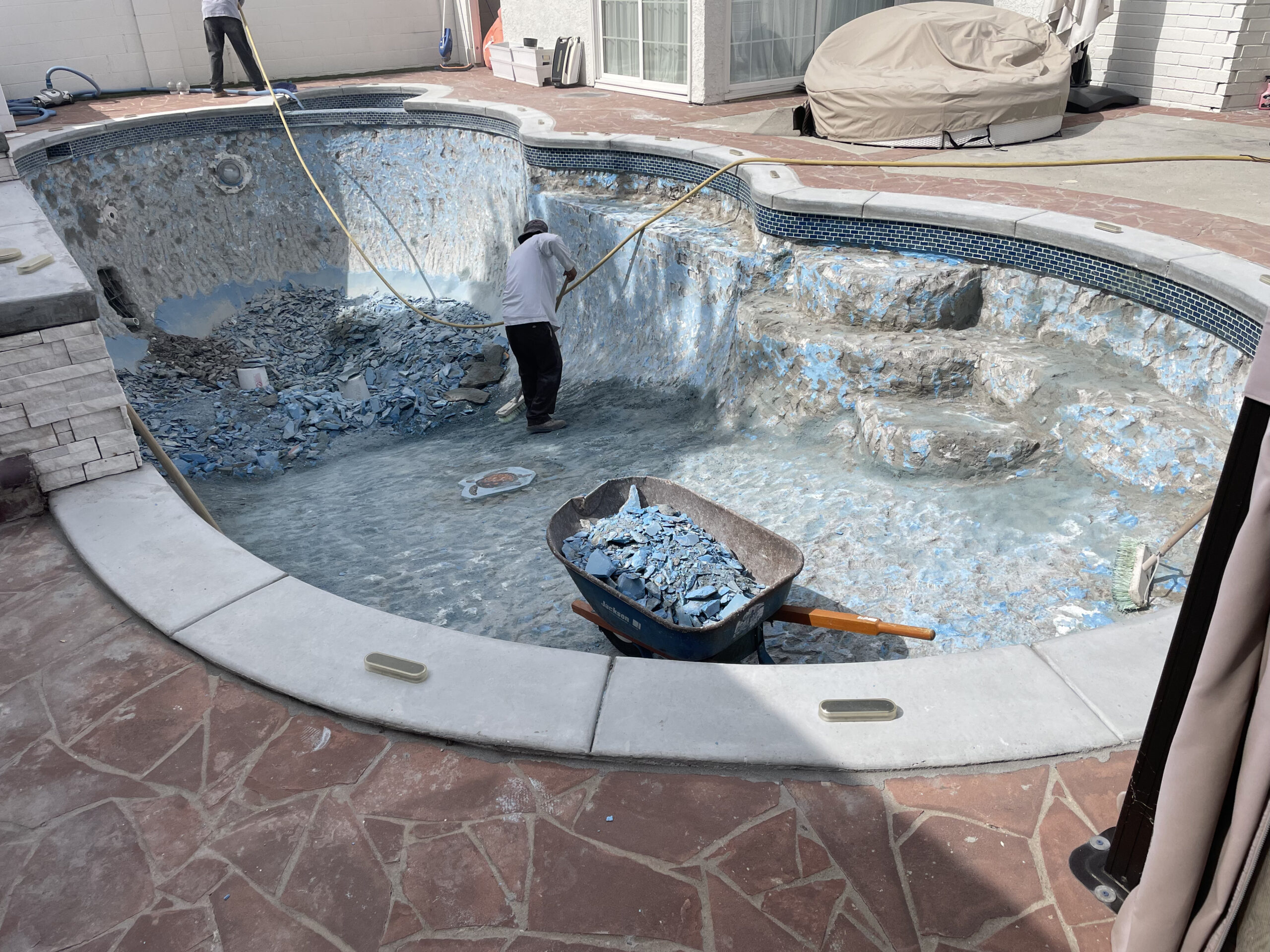 Pebble Tec Orange County aggregate pool finish option